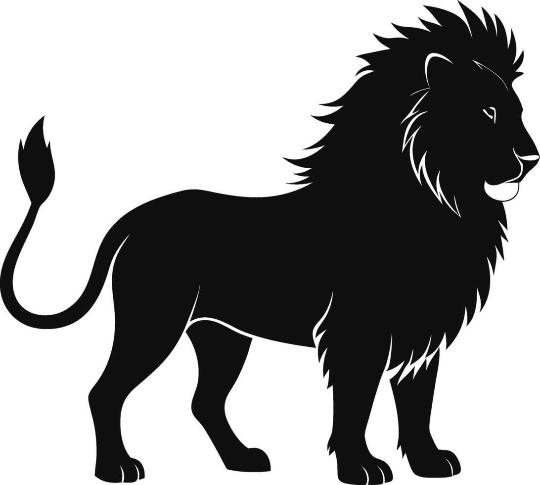 Powerful Lion Image vector