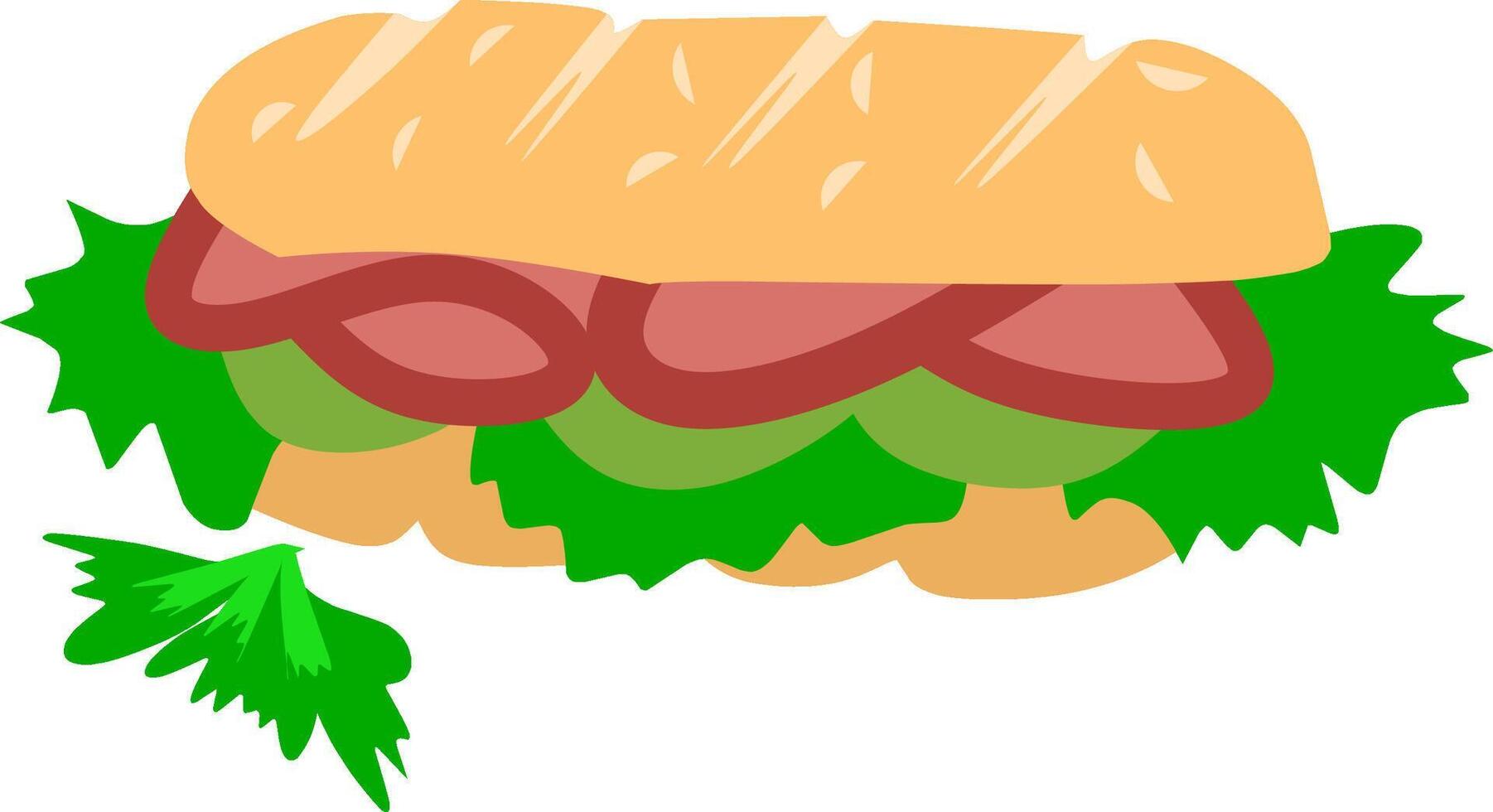 Hamburger clipart drawingg vector