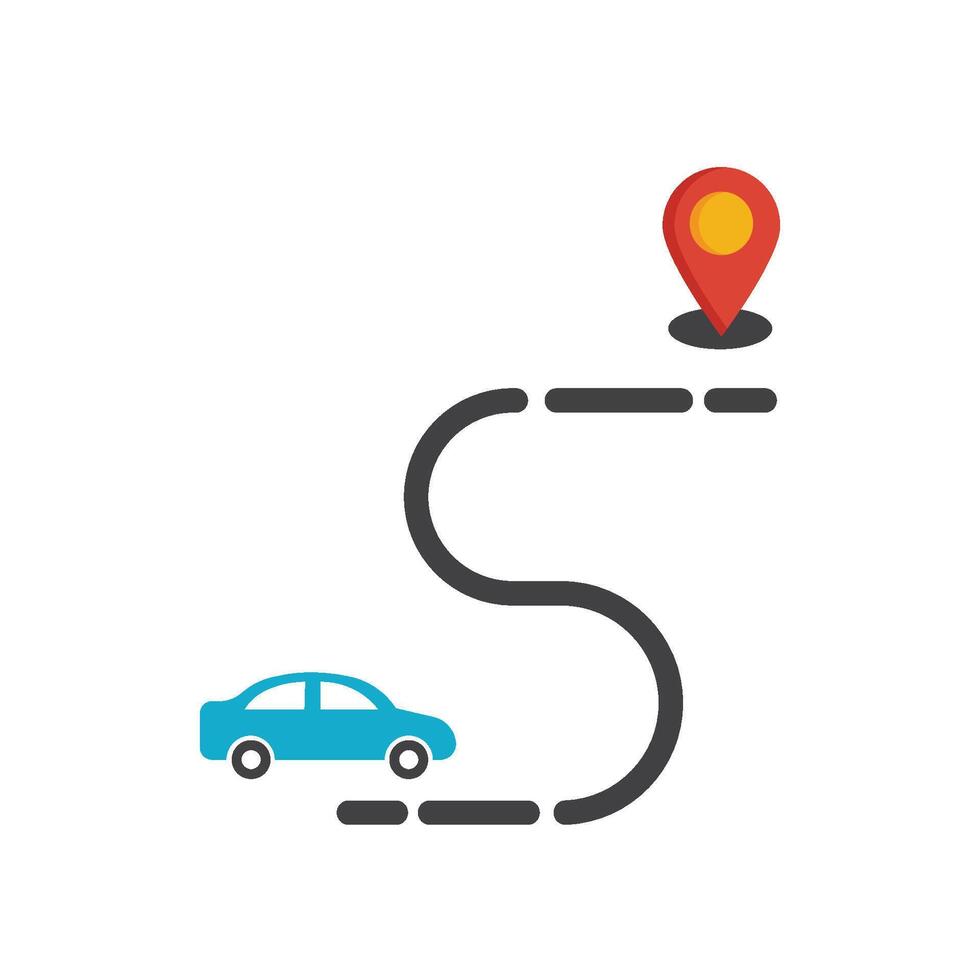 Location icon design vector