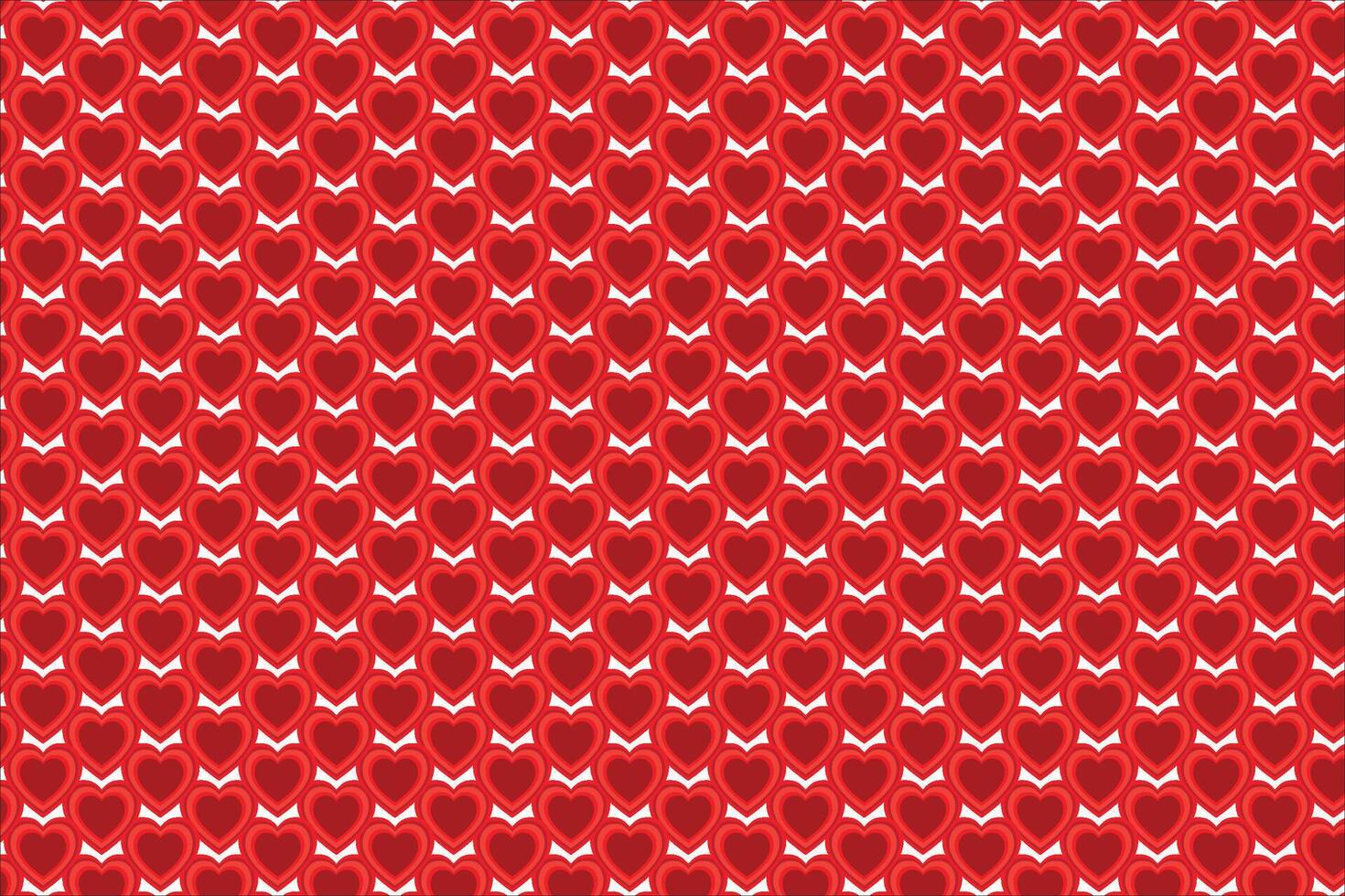 Valentine heart icon Pattern design vector