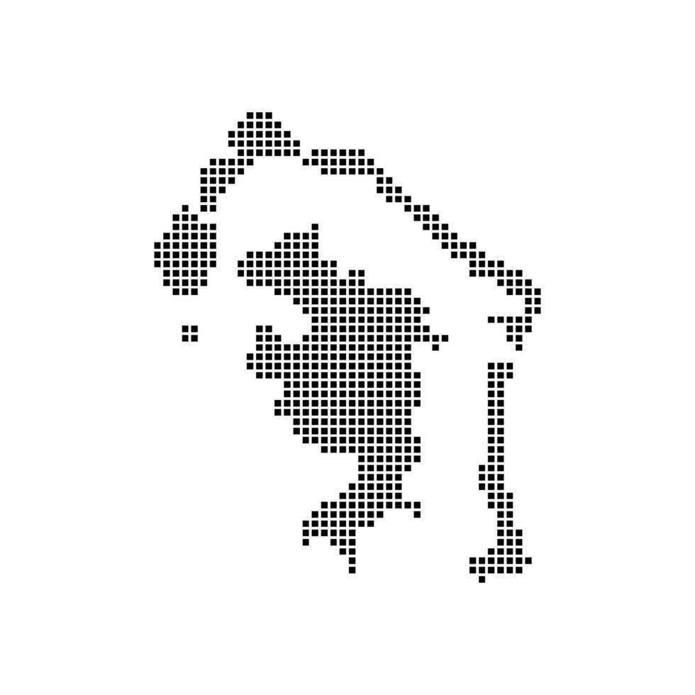 Bora Bora island icon vector