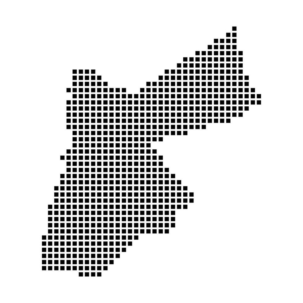 jordan map abstrack icon vector