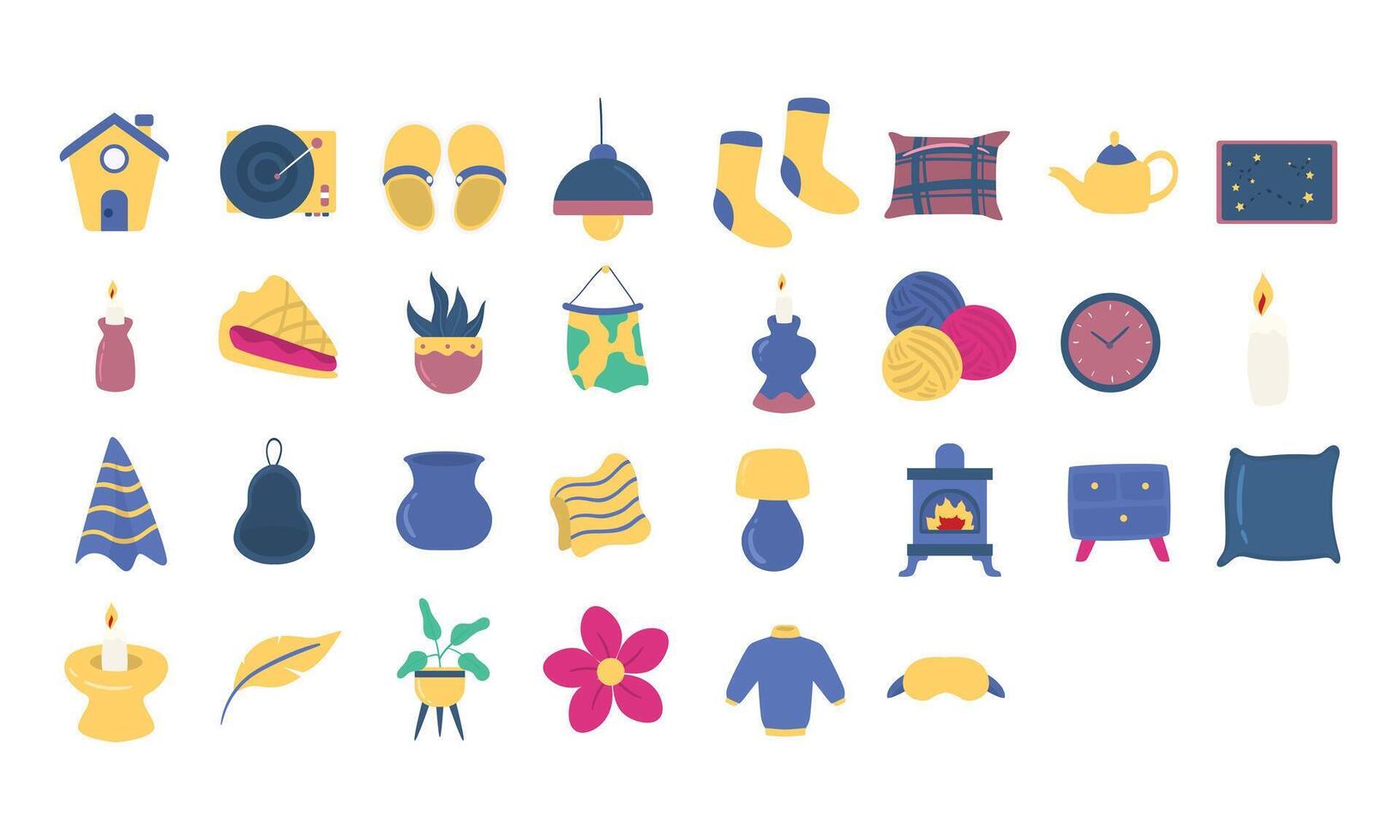 sweet home collection vector