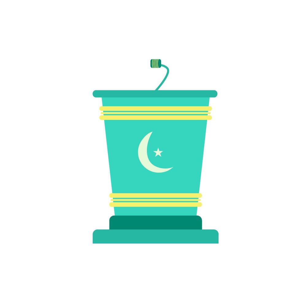 Minbar illustration for your islamic or ramadan design. Ramadan element. Islamic element vector
