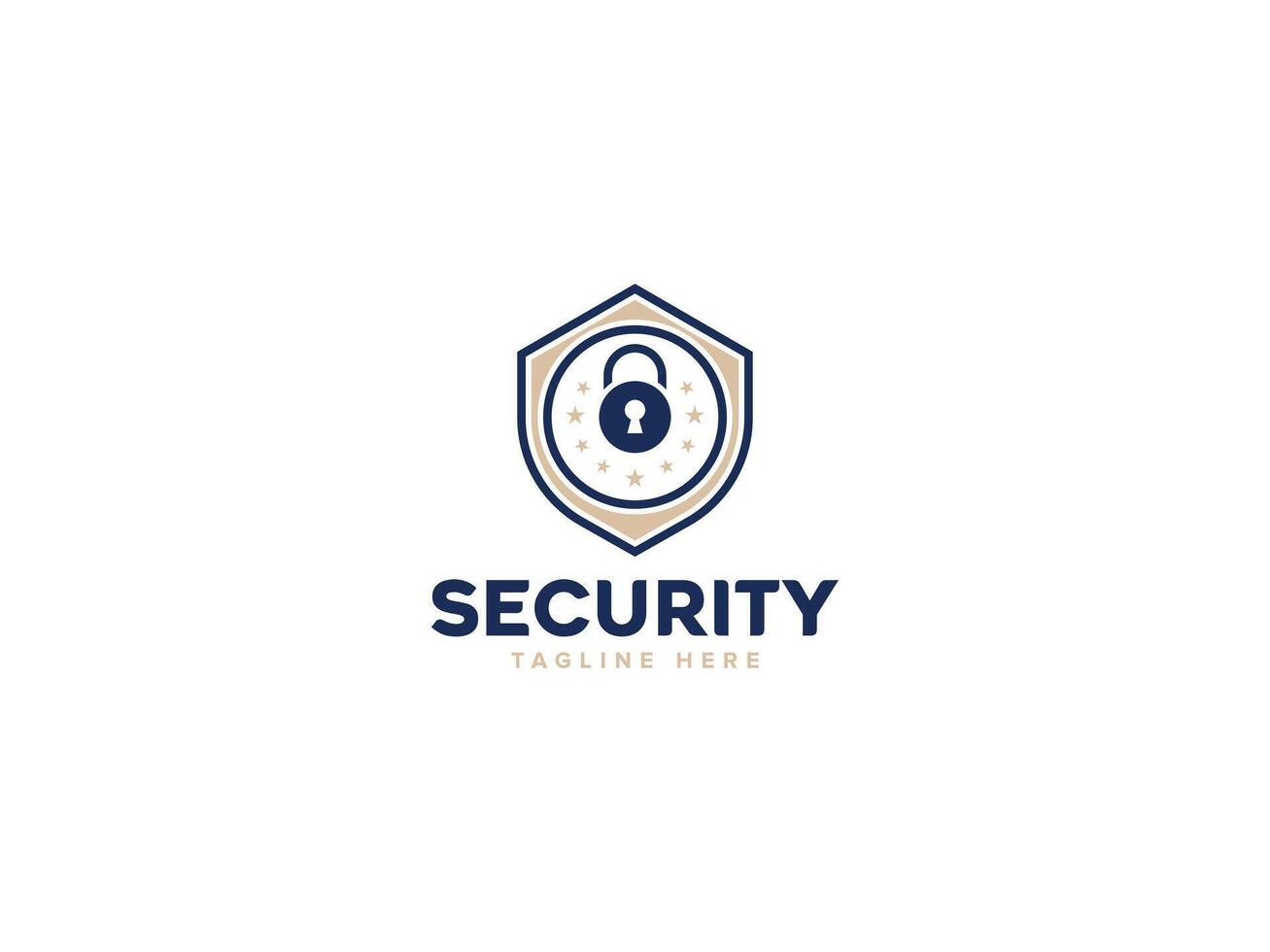 Elegant Security Logo Set, Secure Your Business with Style vector