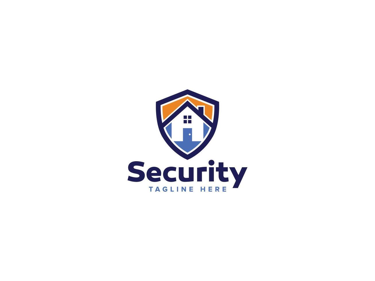 Home Security Logo Designs, Protecting Your Sanctuary vector