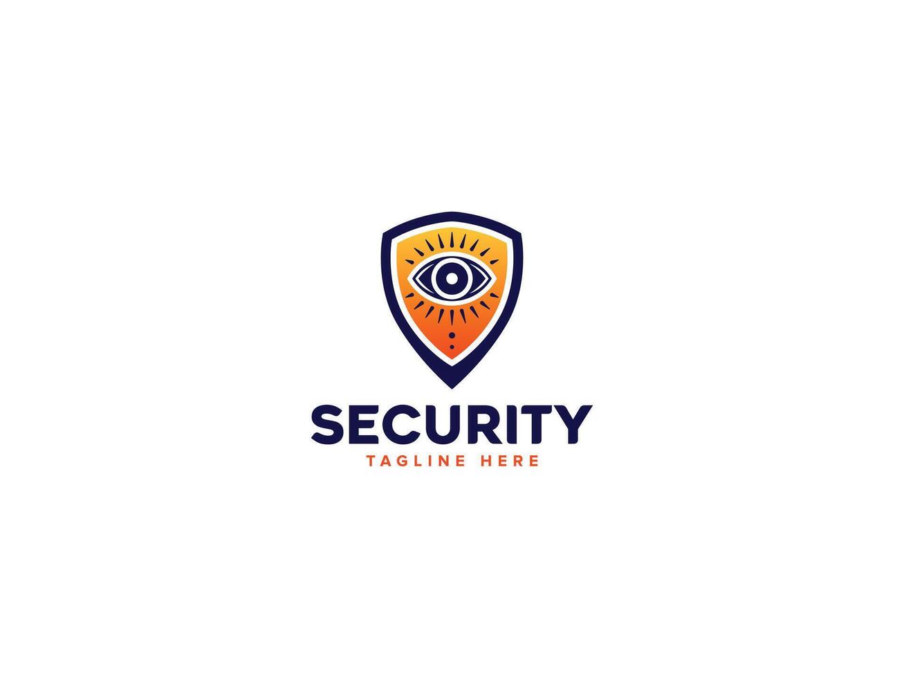 Advanced Eye Security Logo Designs, Cutting-Edge Vigilance vector