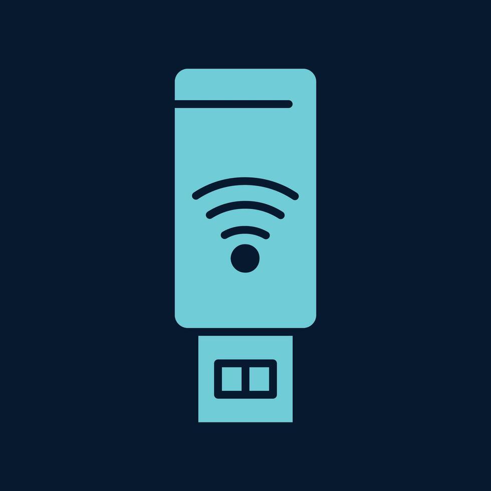 WIFI USB trendy artwork magnificent abstract illustration colorful valuable design vector