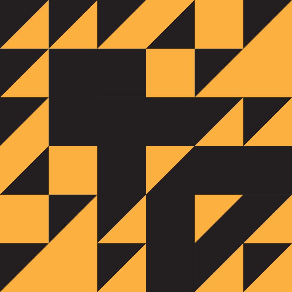 abstract bauhaus geometric pattern background vector