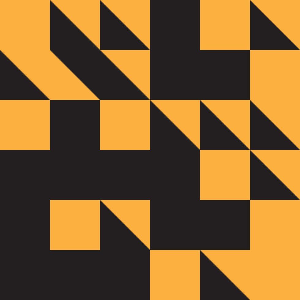 abstract retro geometric pattern background with dummy text for any purpose design vector