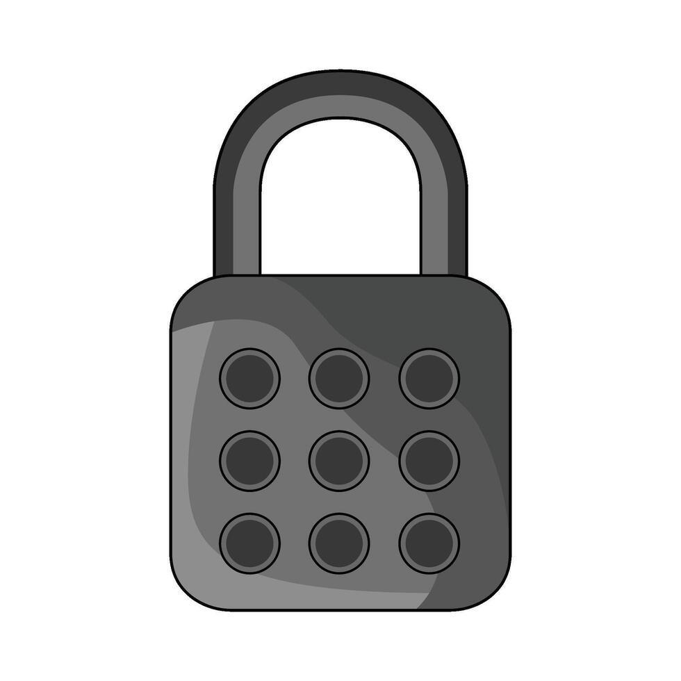 illustration of Password Lock vector