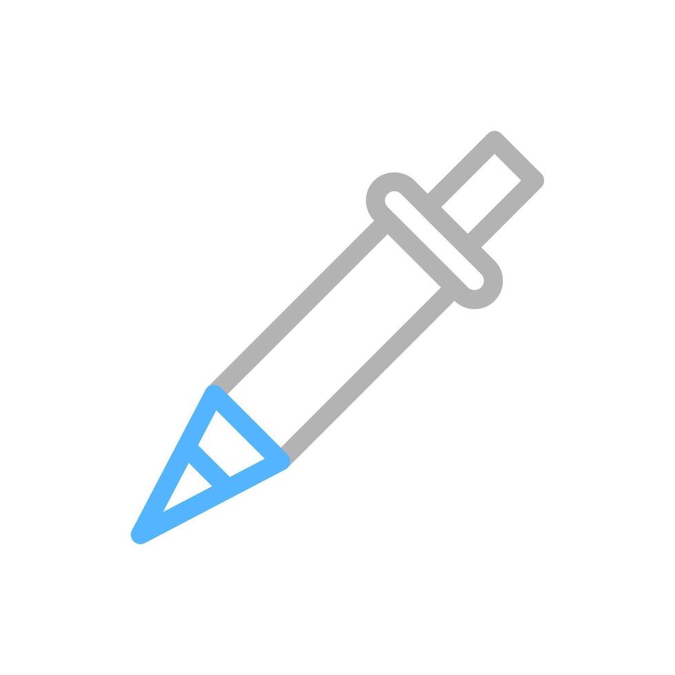 Color picker tool icon. Concept of design, creativity, and art. vector
