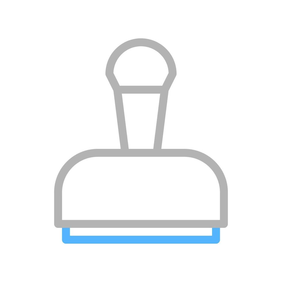 Rubber stamp icon. Concept of approve, official, and quality. vector
