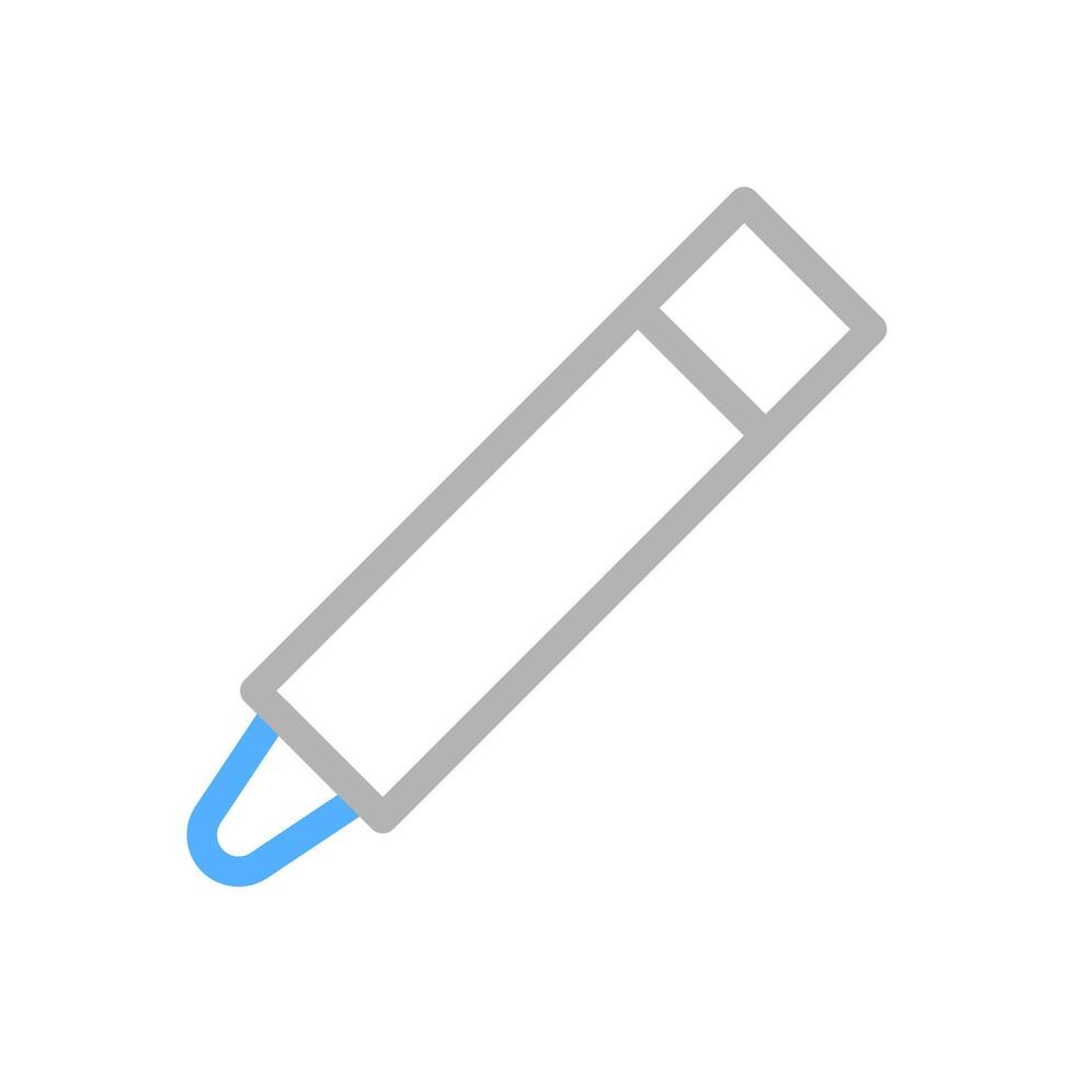 Highlighter pen icon. Concept of writing, marking, and highlighting. vector