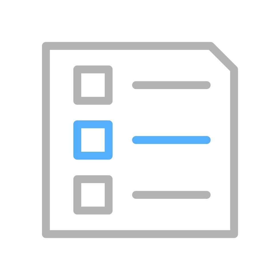 Checklist icon, task management and organization concept, illustration. vector