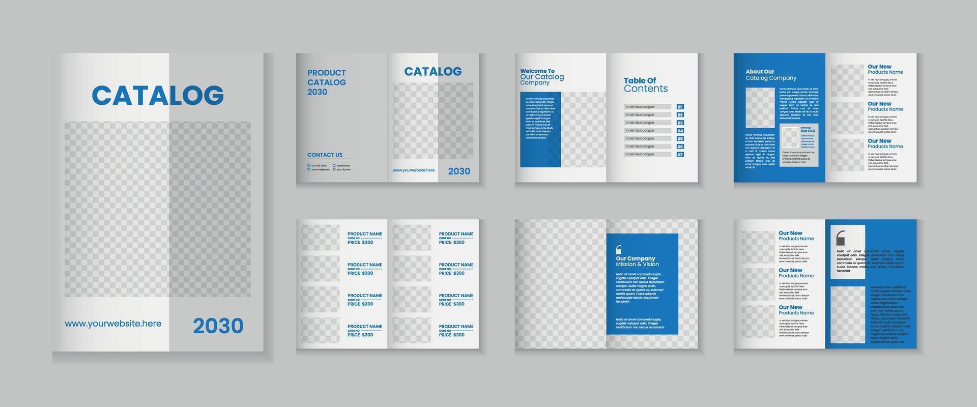 Premium 12-Page Marketing Brochure vector