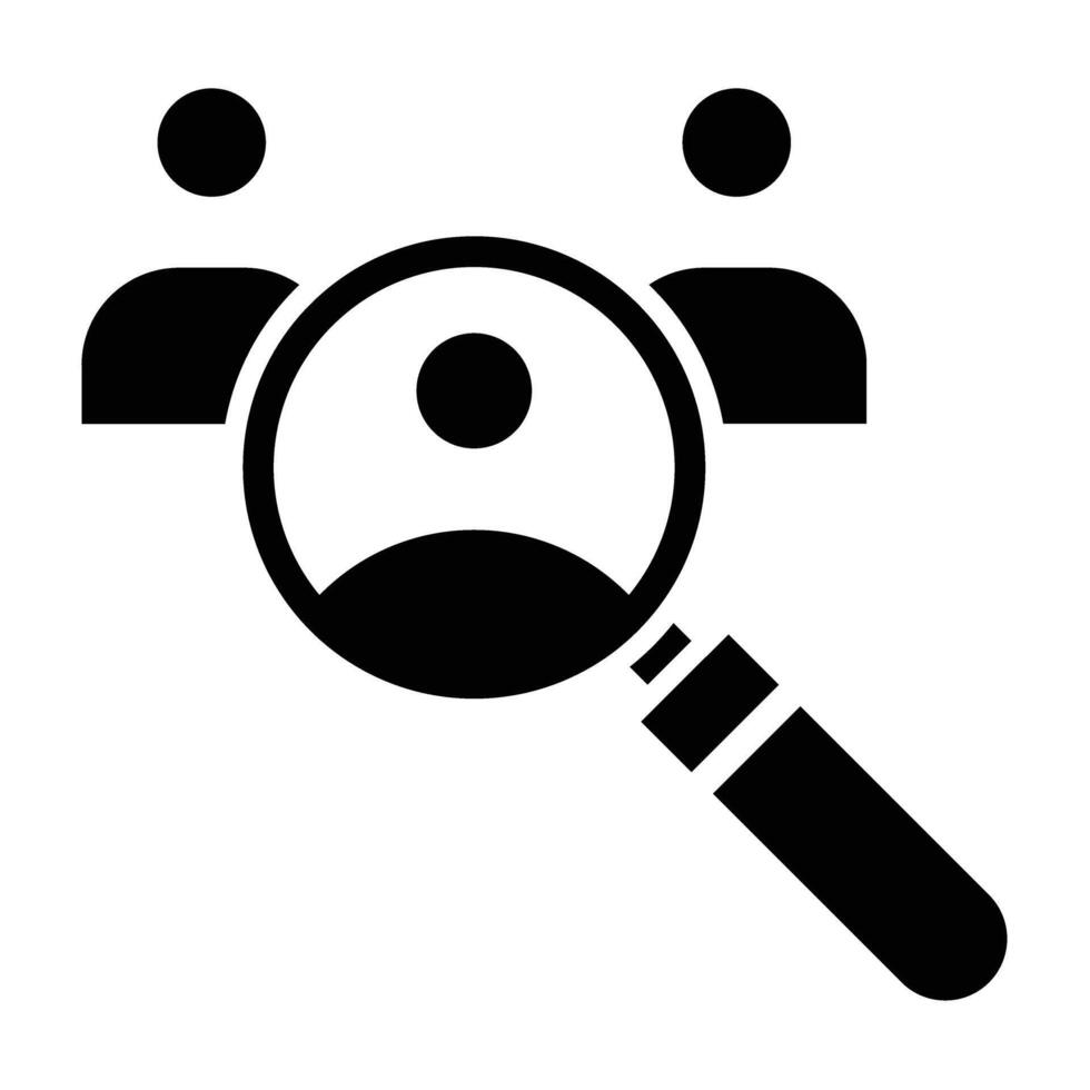 Recruitment Icon Design vector
