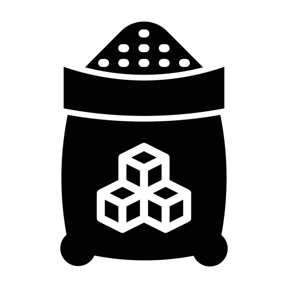 Sugar Icon Design vector