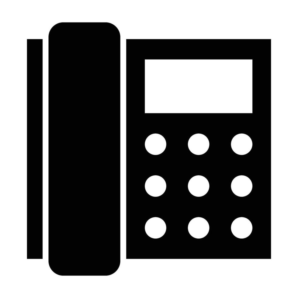 Telephone Icon Design vector