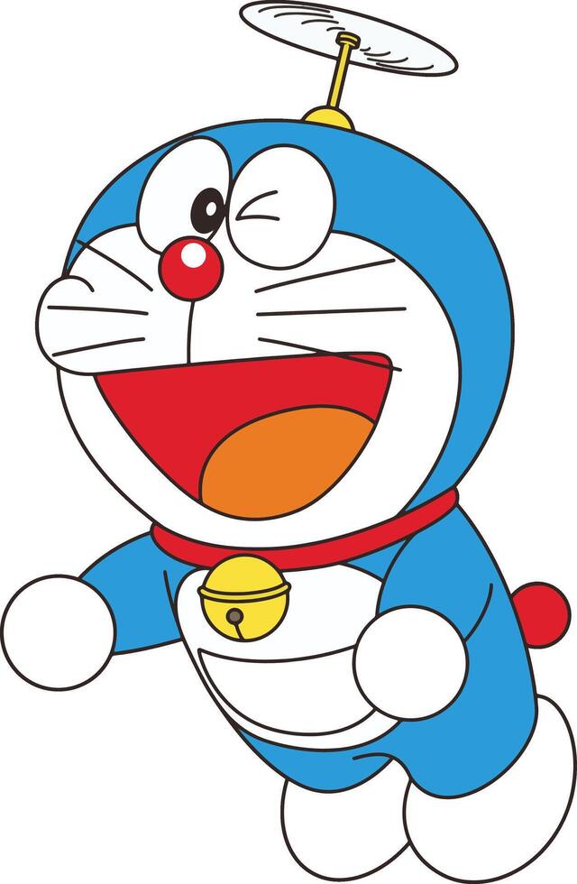 Doraemon Cartoon Anime vector