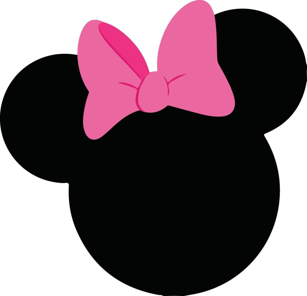 Minnie Mouse Head vector