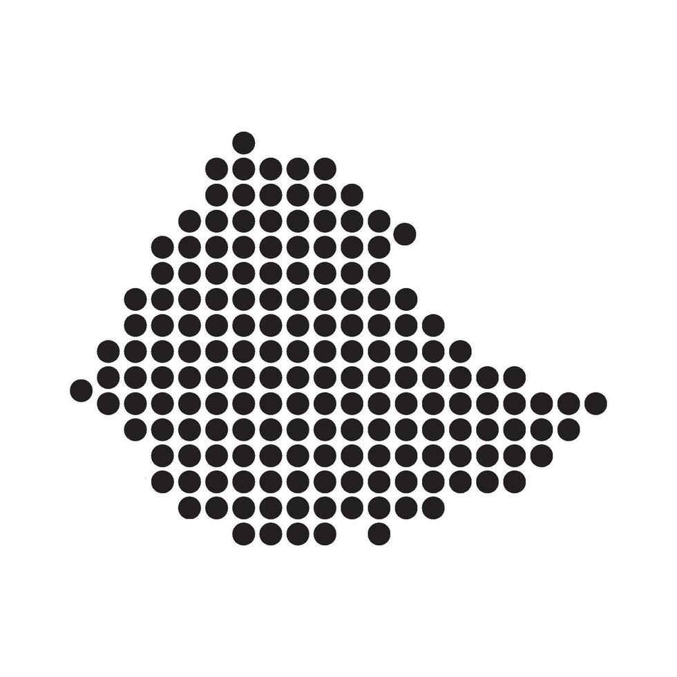 Ethiopia Map Icon design vector
