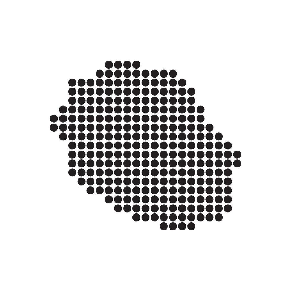 Reunion Map Icon symbol design vector