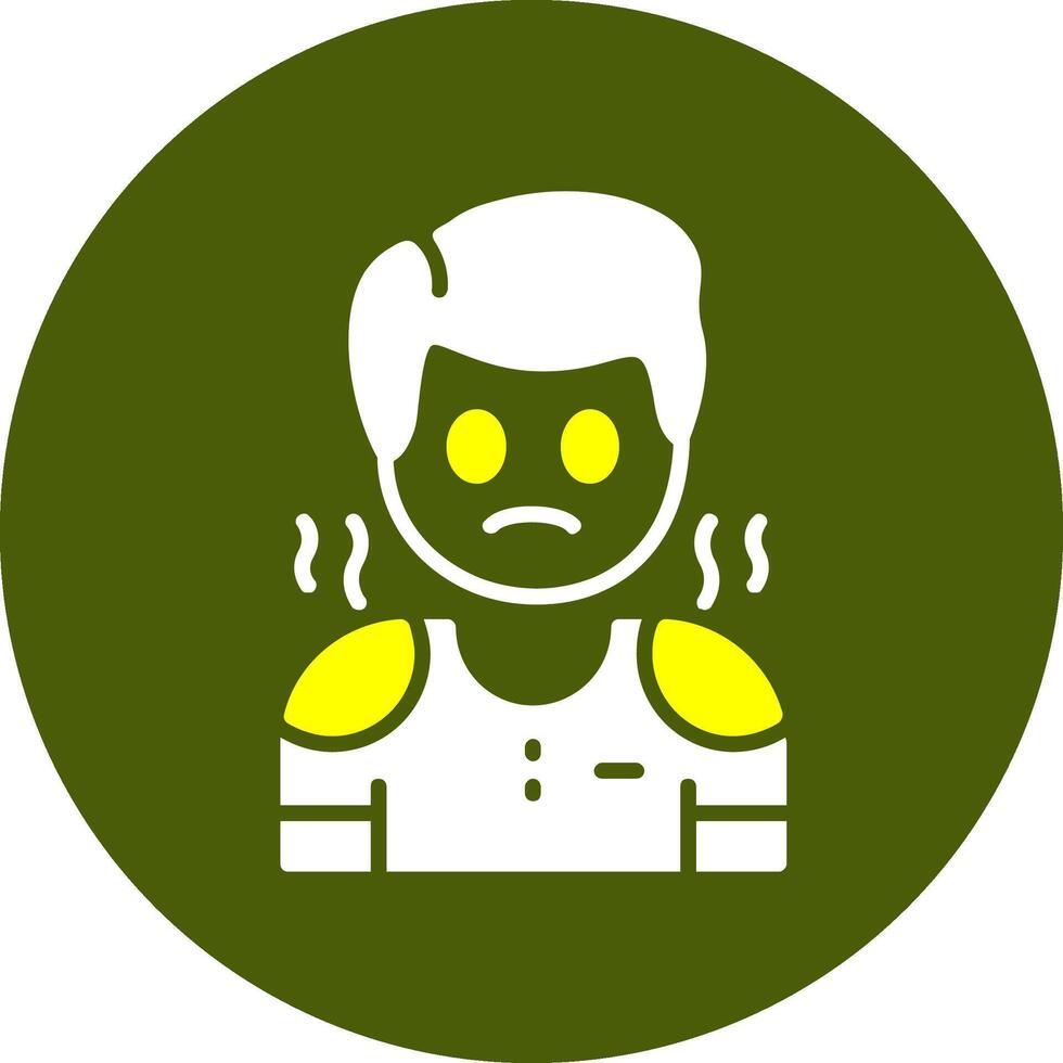 Pity Circle Style Icon vector