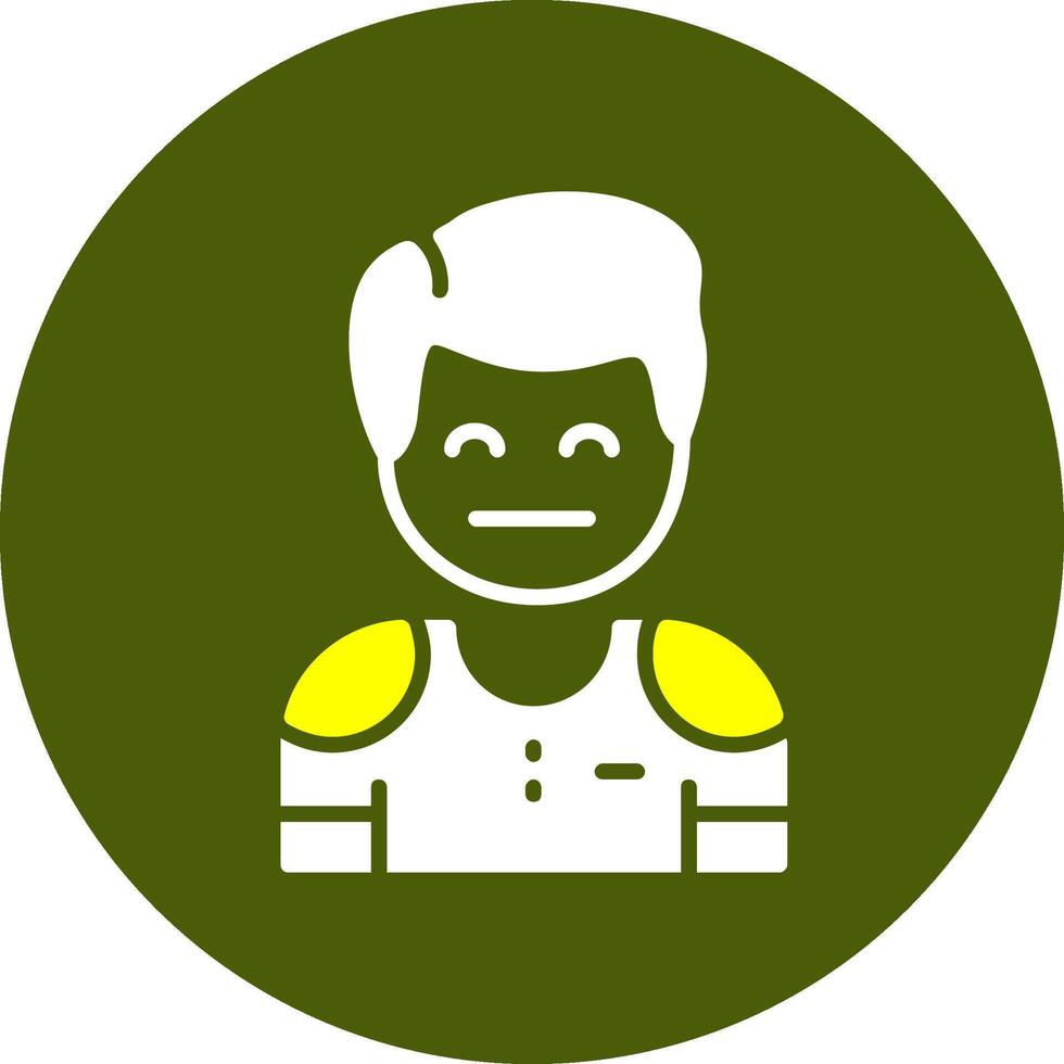 Empathy Circle Style Two color Emotion Icon vector