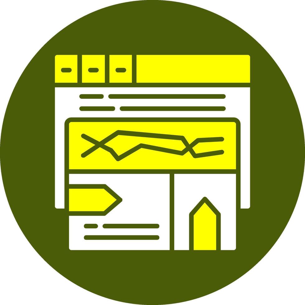 Tag manager Solid Colorful Icon vector