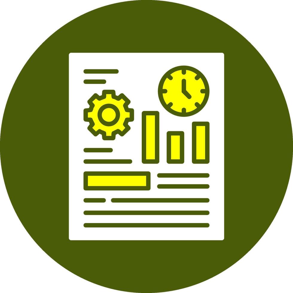 Event tracking Solid Colorful Icon vector