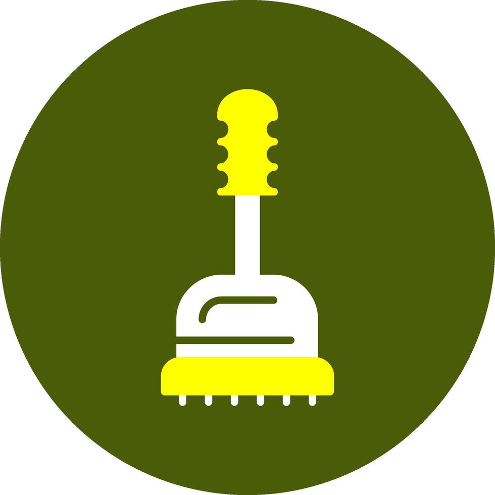 Masher Corlorful Icon on a Green Background vector