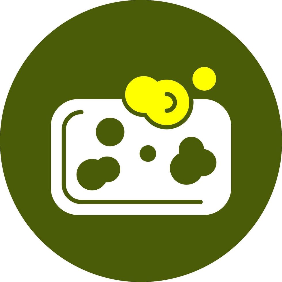 Soap Glyph Colorful Style Icon vector