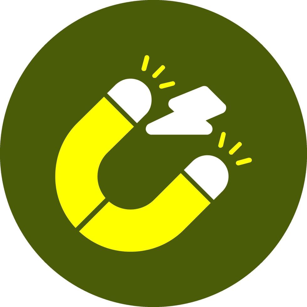 Magnet Colorful Symbol vector