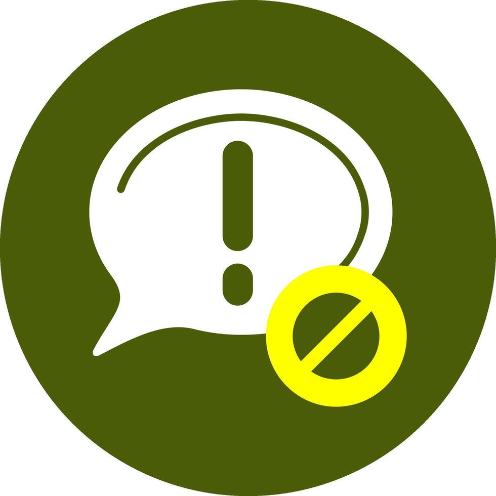 Warning Notification Style Colorful Symbol vector