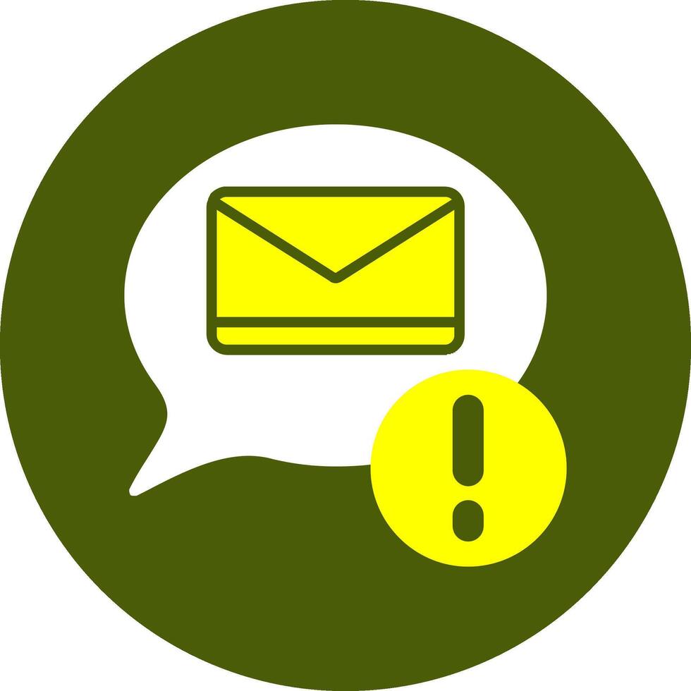 New email Notification Style Colorful Symbol vector