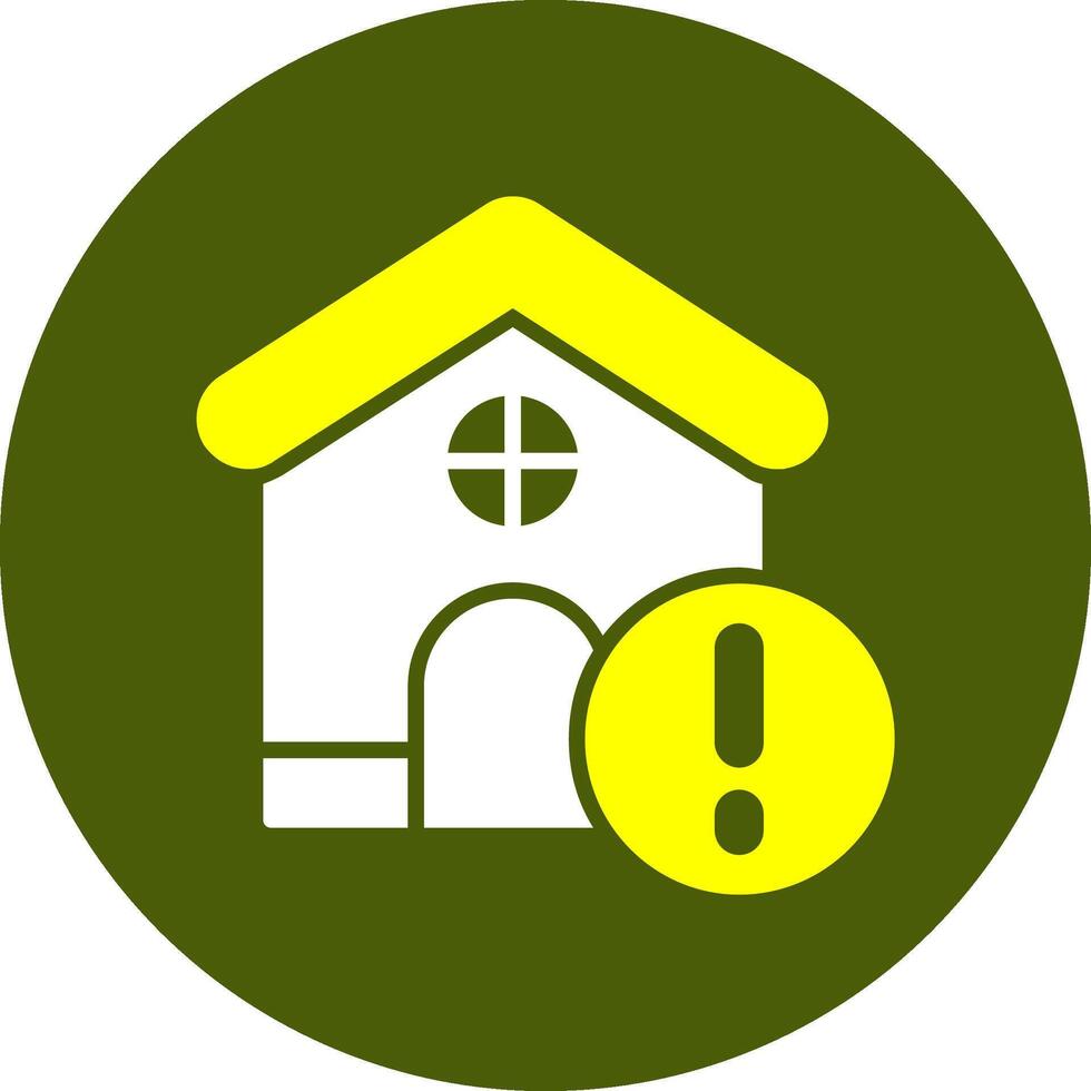 Home Notification Style Colorful Symbol vector