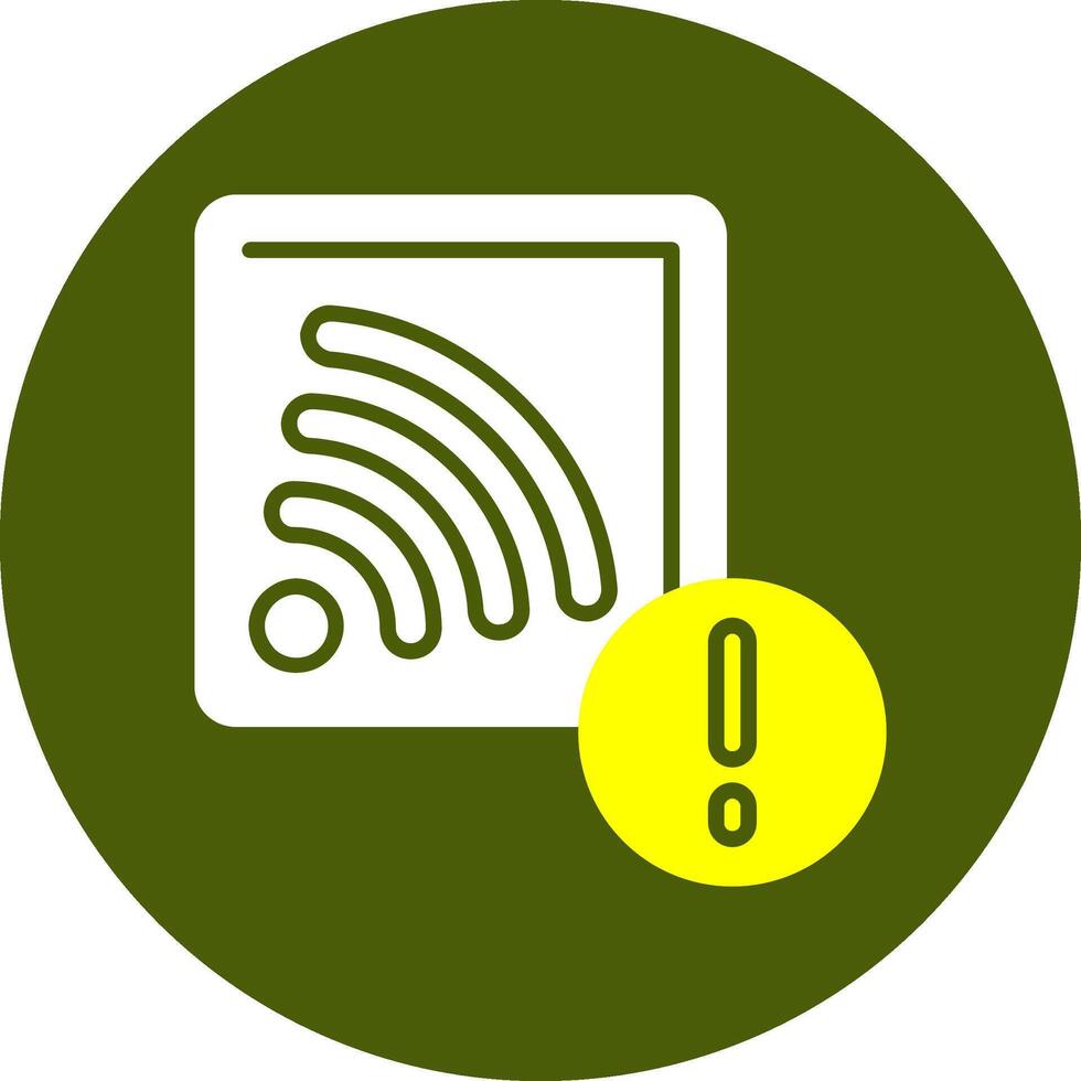 Cast Notification Style Colorful Symbol vector
