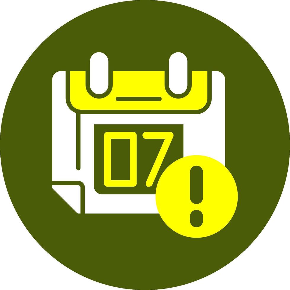 Calendar event Notification Style Colorful Symbol vector