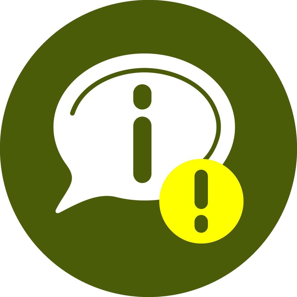 Information Notification Style Colorful Symbol vector