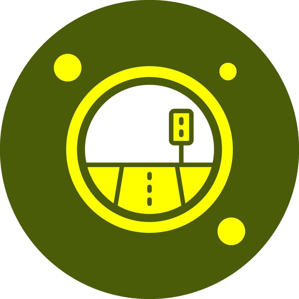 Traffic Solid Style Color Icon vector