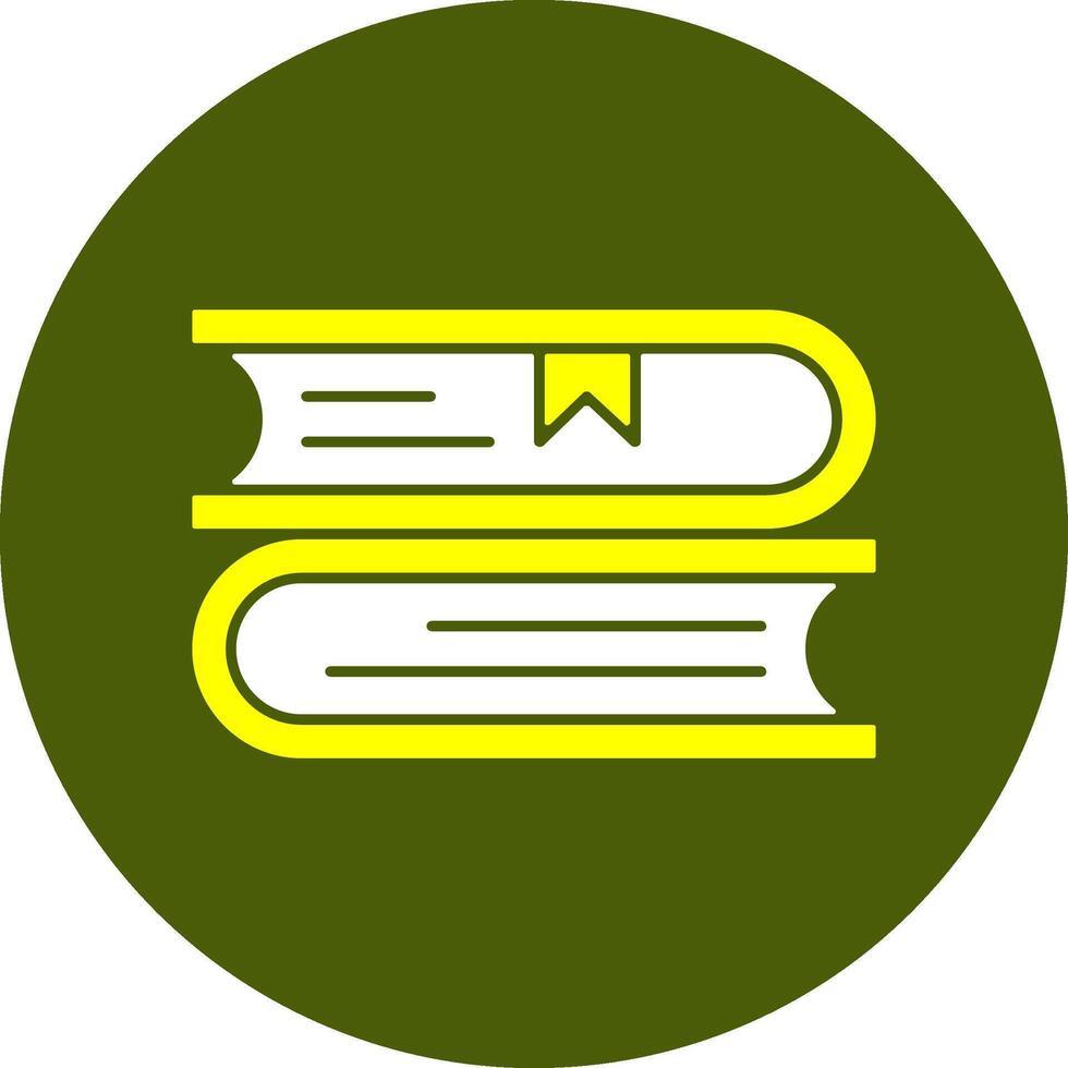 Stack of books Solid Style Colorful Icon vector