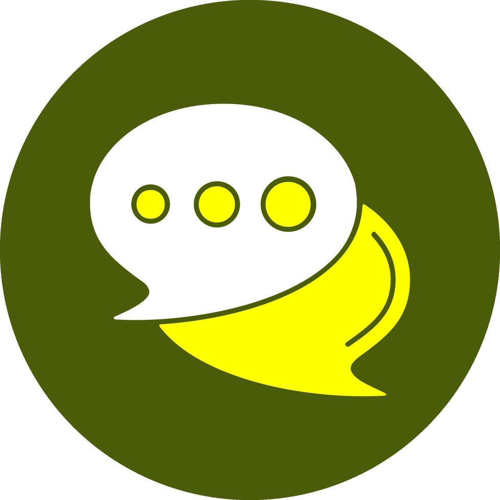 Speech bubble Style Colorful Design vector