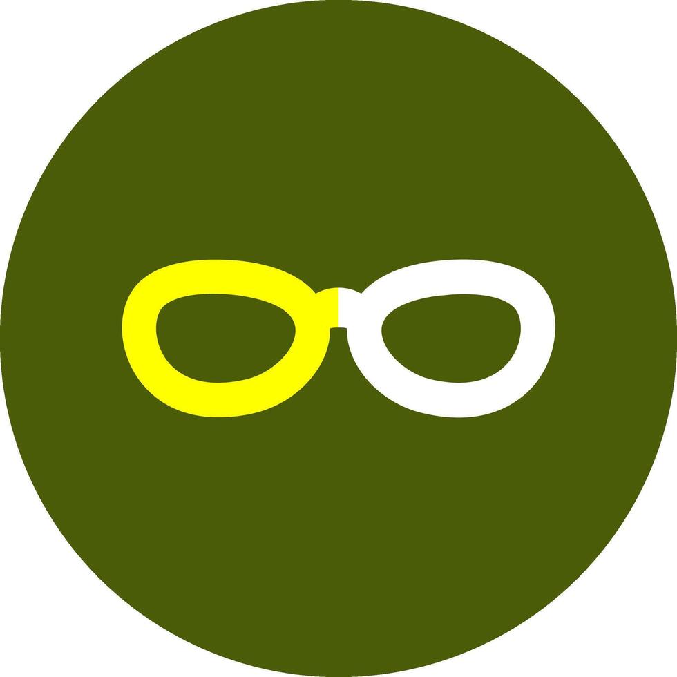 Reading glasses Solid Style Colorful Icon vector