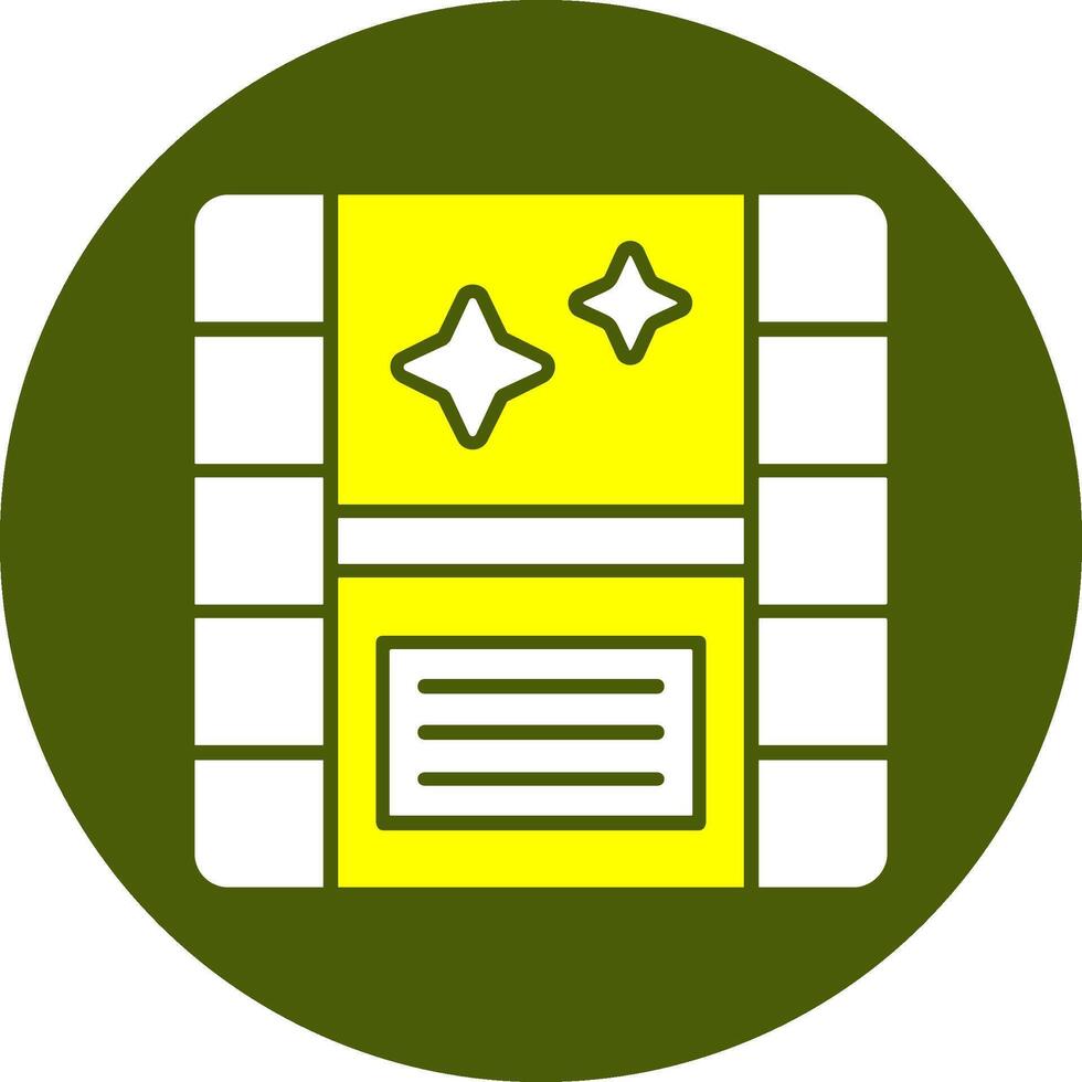 Camera roll Solid Style Colorful Icon vector