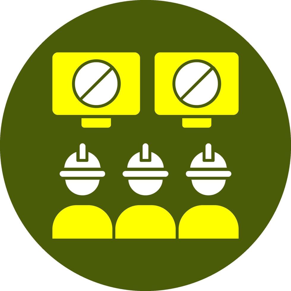 Workers March Solid Style Colorful Icon vector