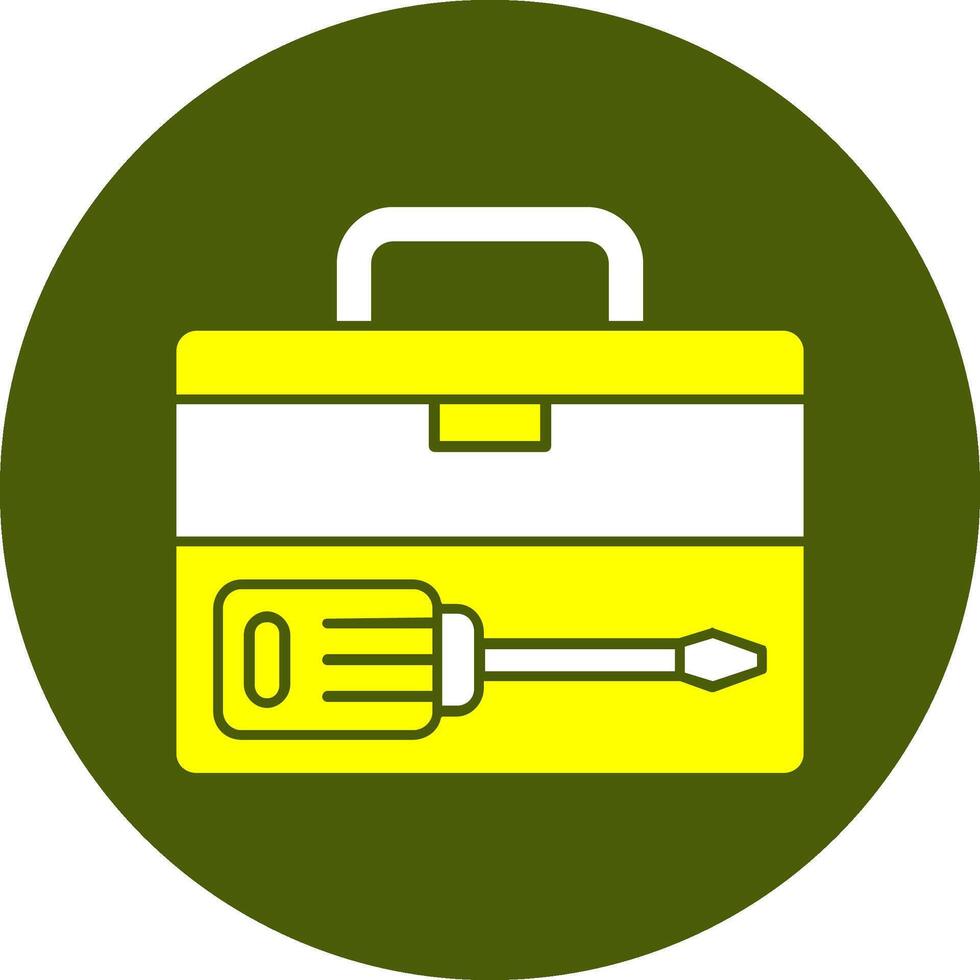 Toolbox Style Colorful Icon vector