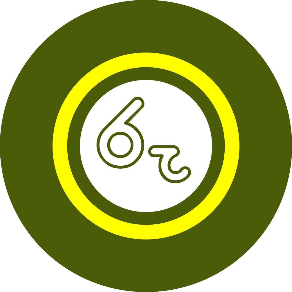 Sri Lankan Rupee Sign Solid Style Corlorful Icon vector