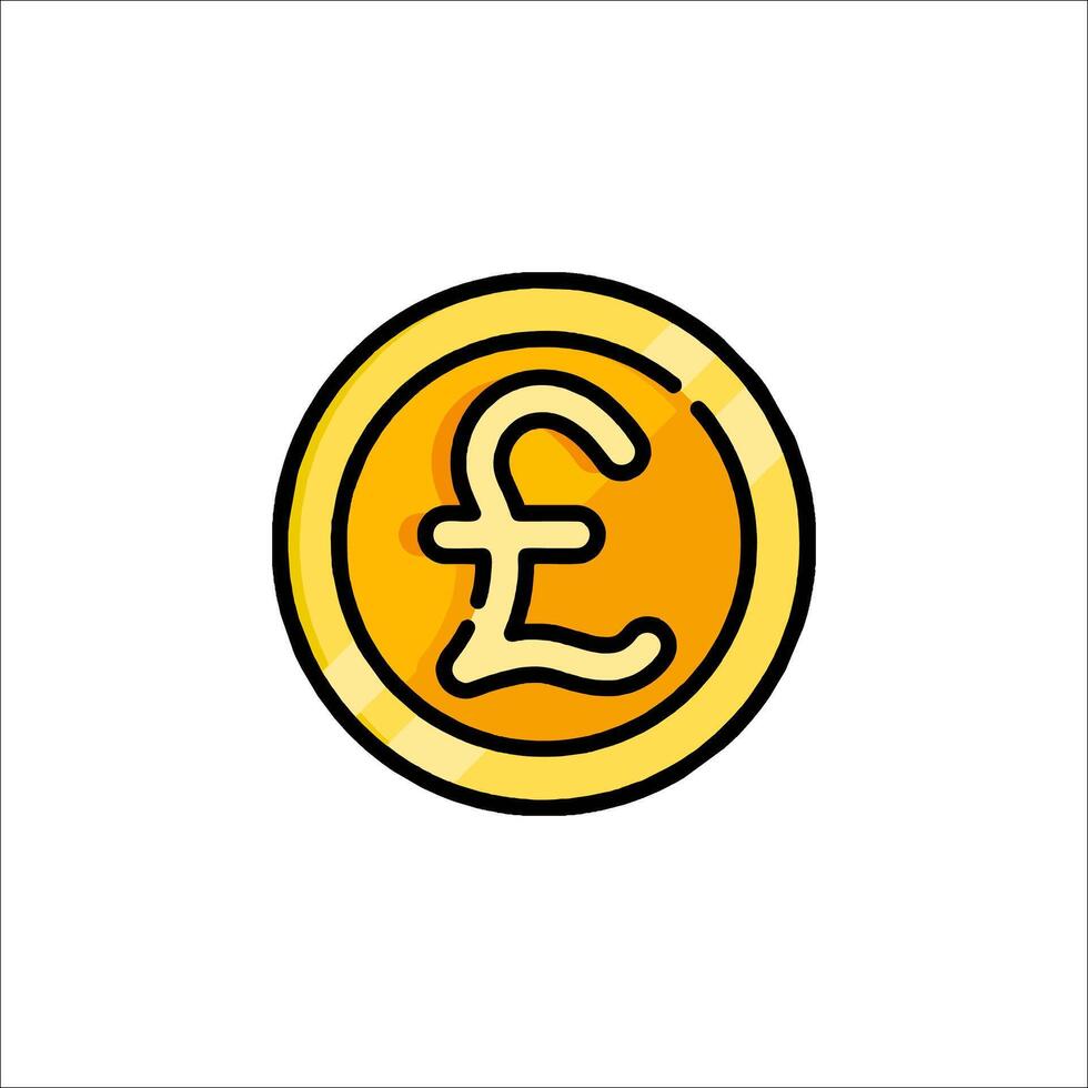 Pound sign icon illustration vector
