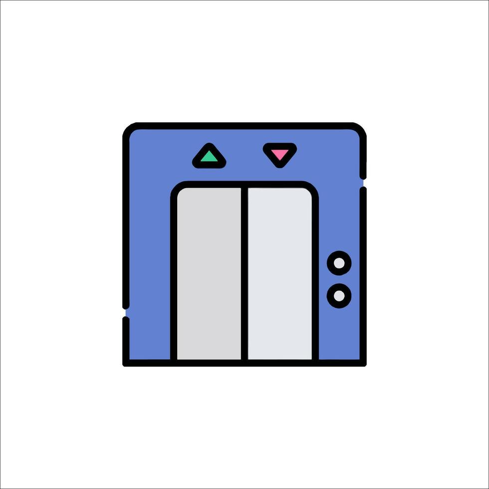 Elevator icon illustration vector
